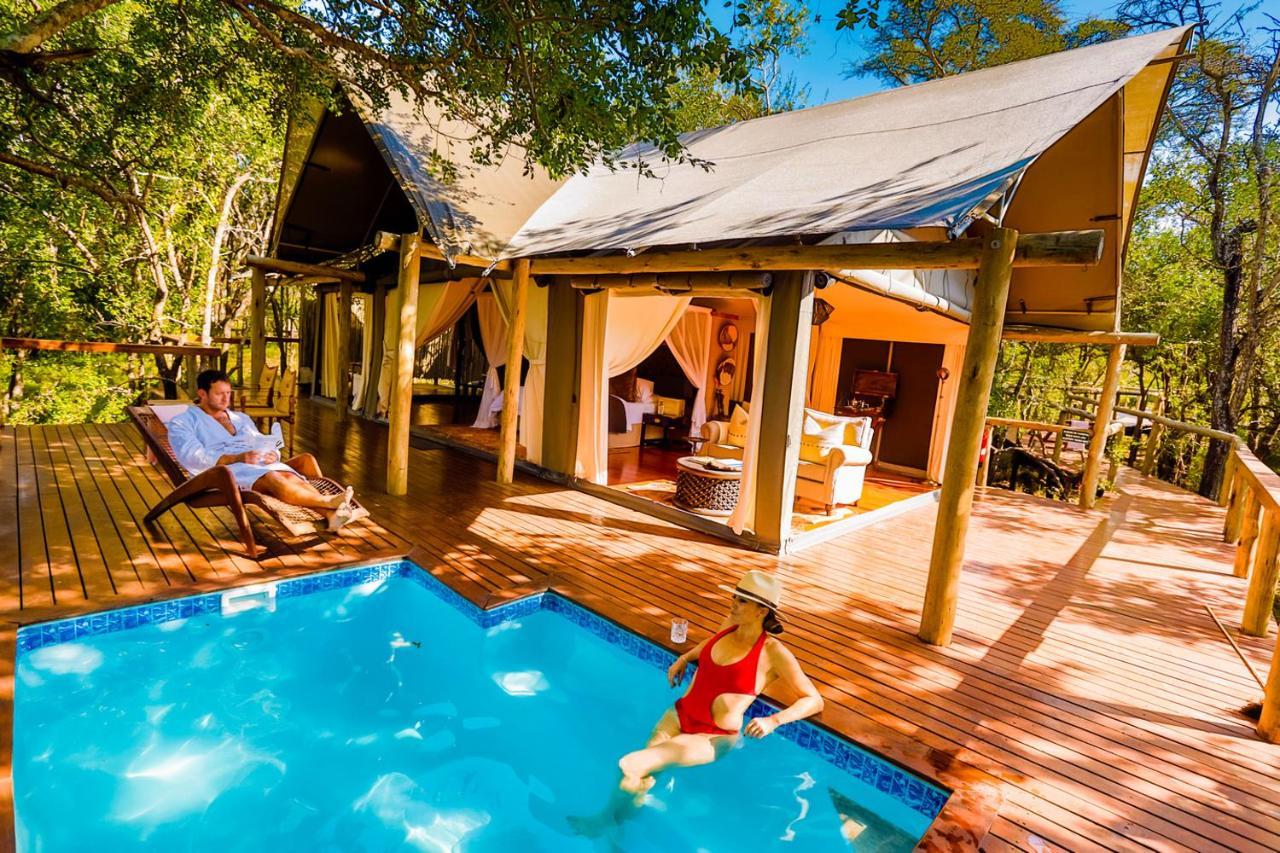 Rhino Sands Safari Camp Manyoni Private Game Reserve Esterno foto